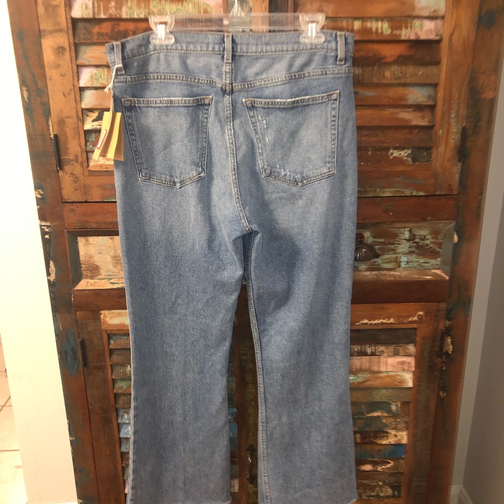 NWT Reformation Cropped Flood Jeans Olympia 31 - Picture 5 of 5